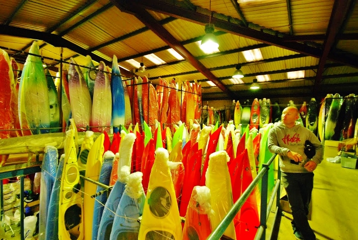 How siton top kayaks are made (part two) - factory visit 31