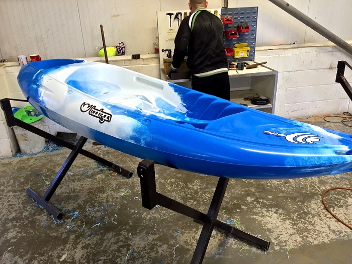 How siton top kayaks are made (part two) - factory visit 36