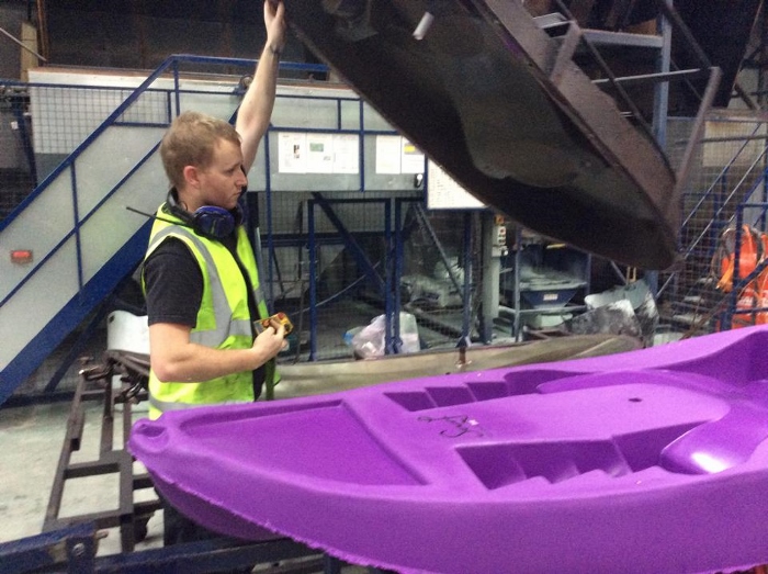 How siton top kayaks are made (part two) - factory visit 40
