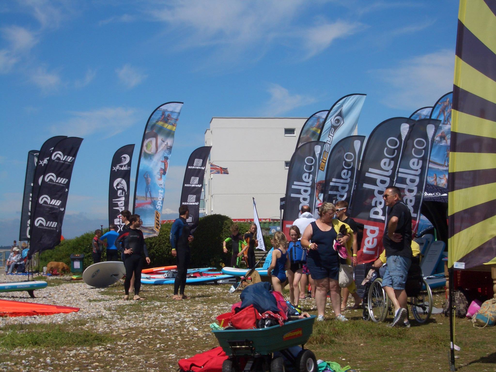 Sun, sea, sand and sit on tops - Shore Watersports Paddlesports Weekend 22