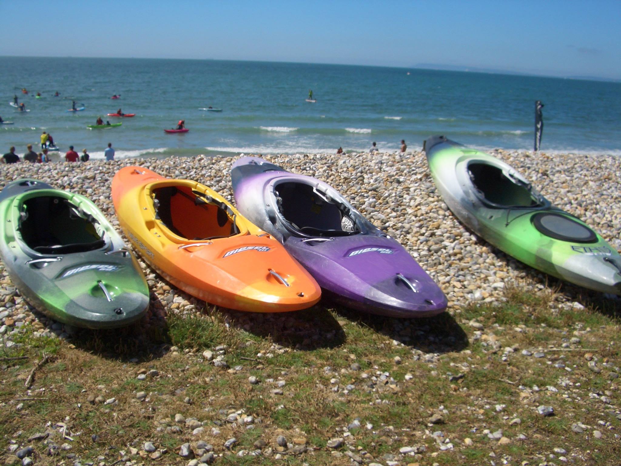 Sun, sea, sand and sit on tops - Shore Watersports Paddlesports Weekend 24