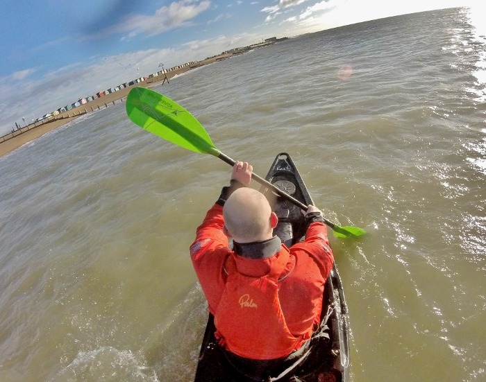 Puffing along – downwinding for sit on top kayakers 8